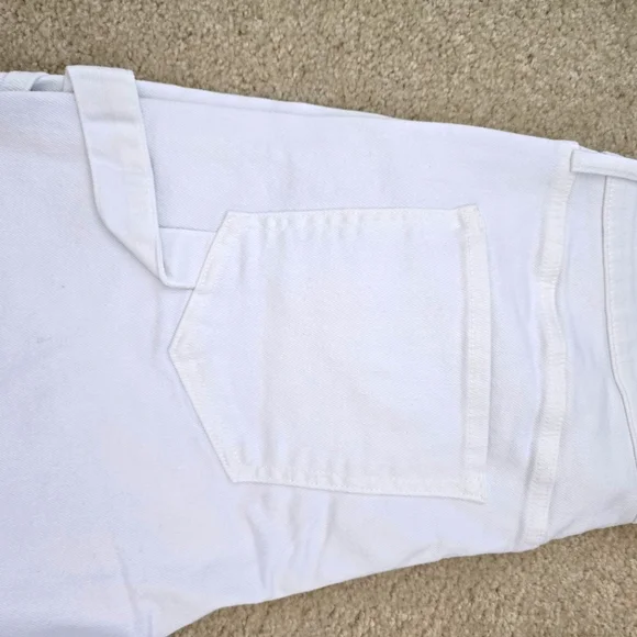 White Denim Cargo Jeans NWT - Picture 3 of 4